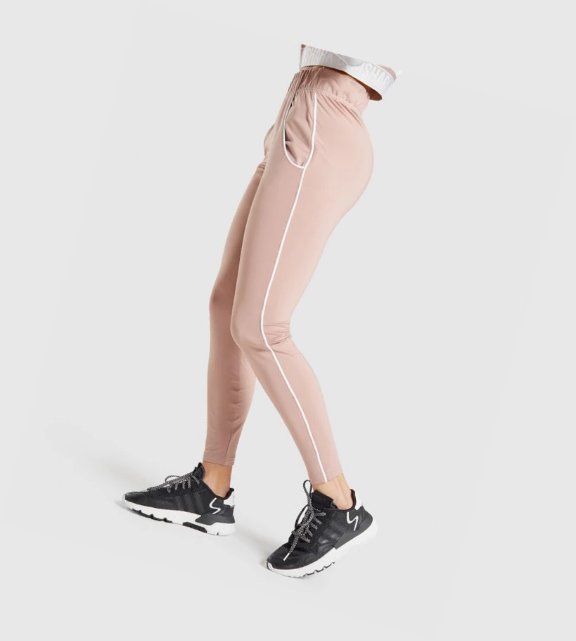 Gymshark Recess Joggebukser Dame Grå Brune | KBPMDR875