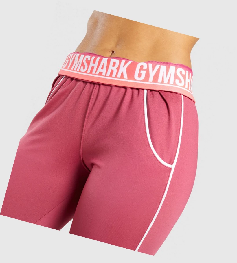 Gymshark Recess Joggebukser Dame Rosa | YQFHSB801