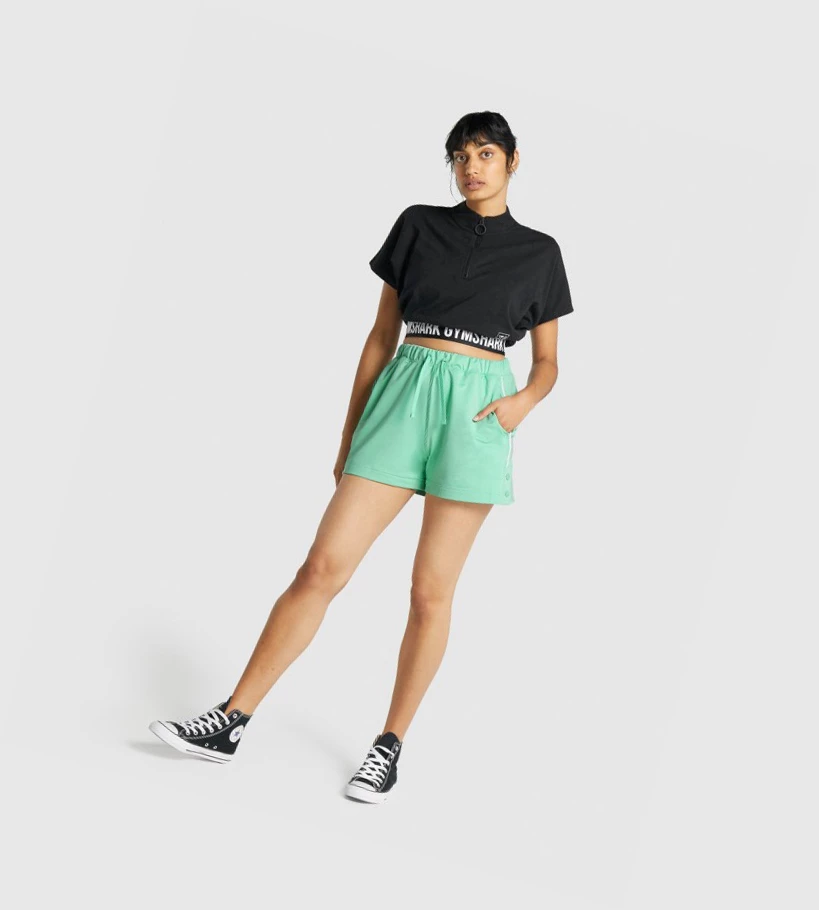 Gymshark Recess Shorts Dame Lyse Grønn | SGCIQF439