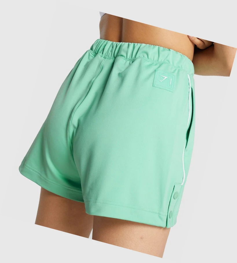 Gymshark Recess Shorts Dame Lyse Grønn | SGCIQF439