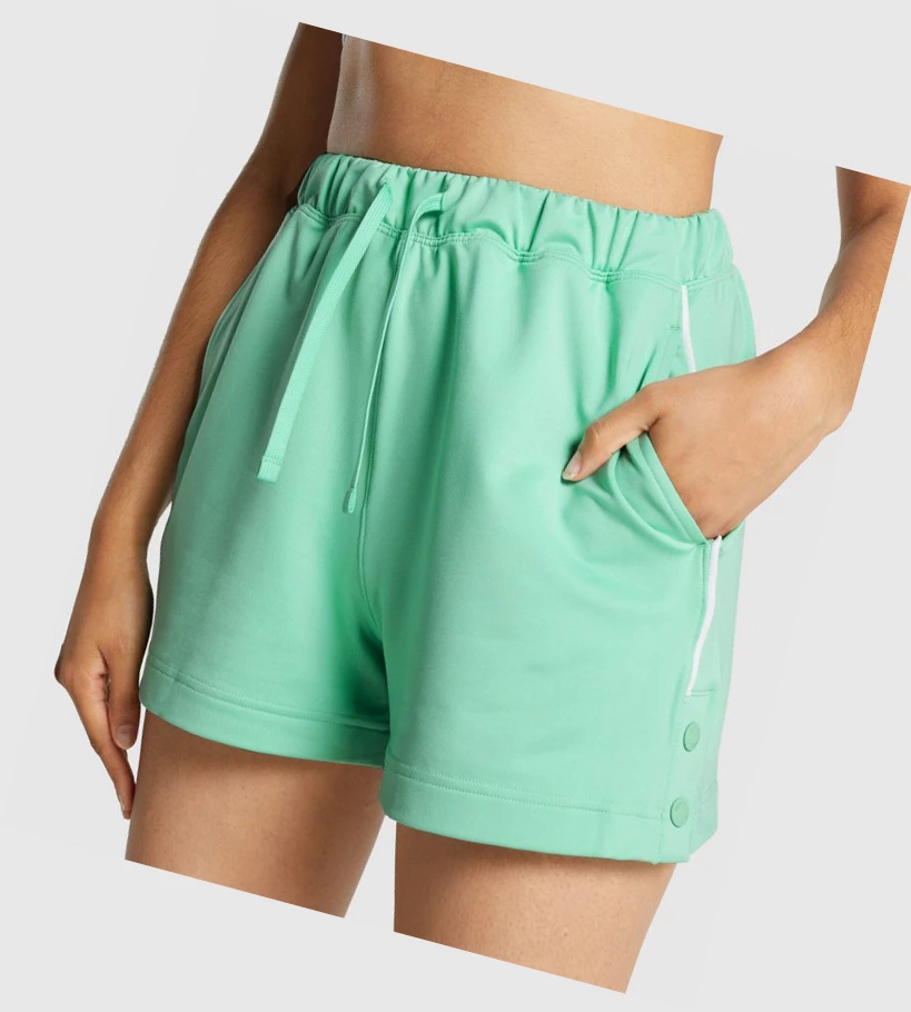 Gymshark Recess Shorts Dame Lyse Grønn | SGCIQF439