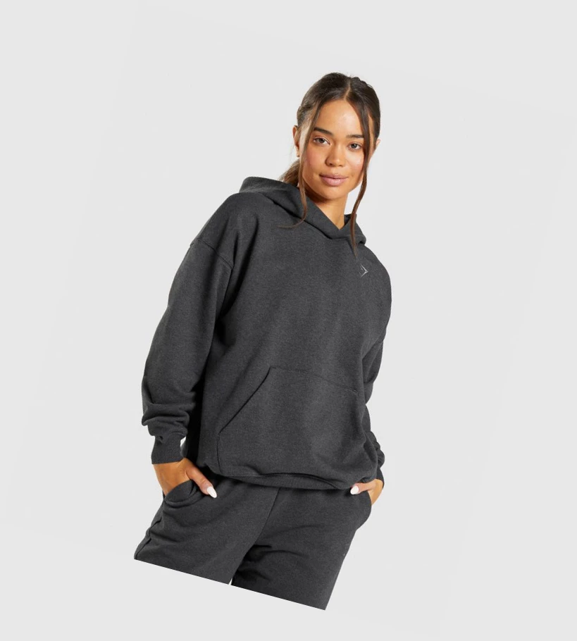 Gymshark Rest Day Sweats Klær Dame Svarte | IMDHZW571