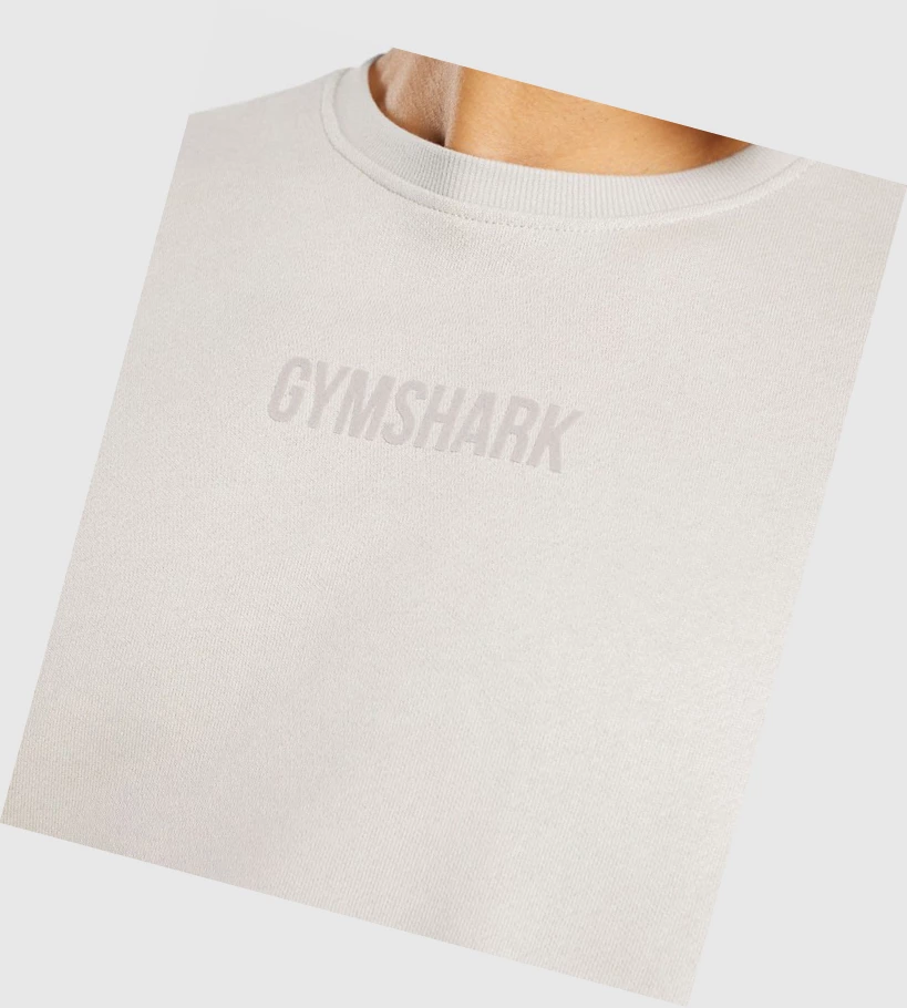 Gymshark Restore Sweatshirt Klær Herre Grå | JZINWD629