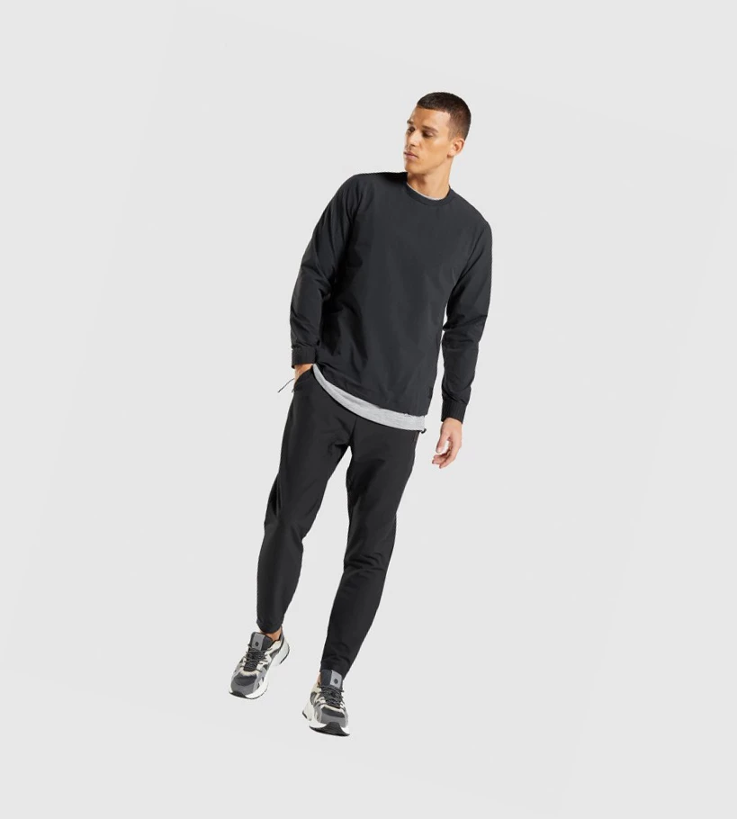 Gymshark Retake Woven Joggebukser Herre Svarte | JOPDAI614