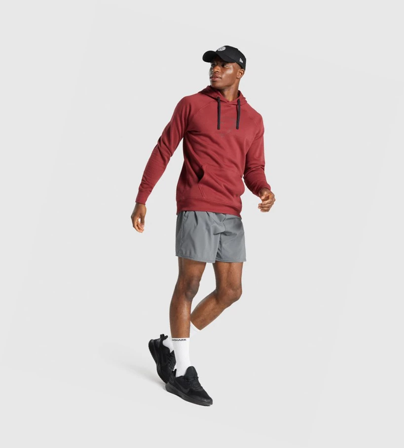 Gymshark Sharkhead Infill Klær Herre Burgunder | JCFZME210