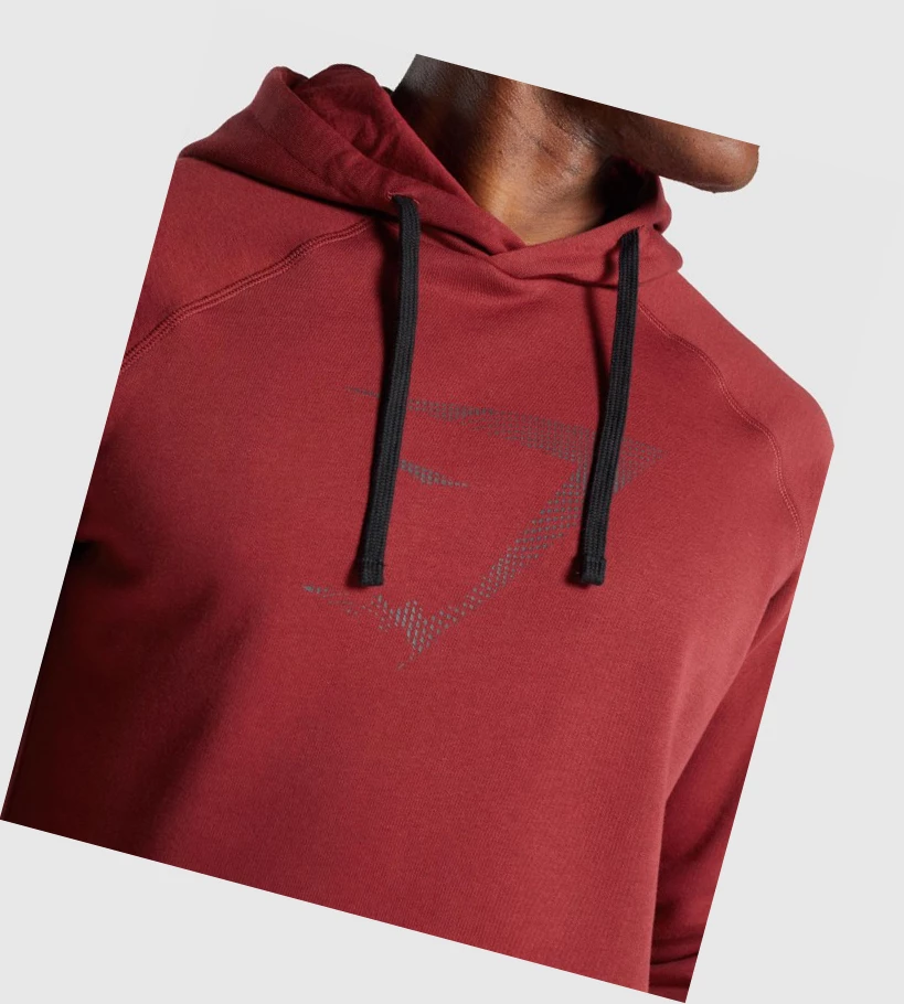 Gymshark Sharkhead Infill Klær Herre Burgunder | JCFZME210