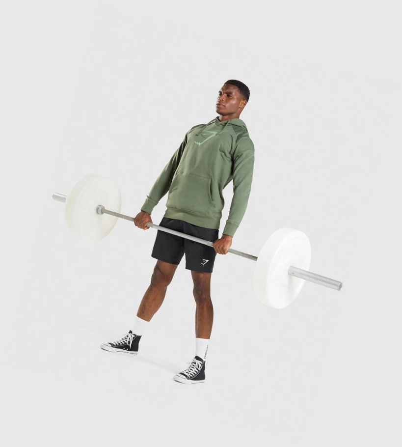 Gymshark Sharkhead Infill Klær Herre Grønn | OIETPF246