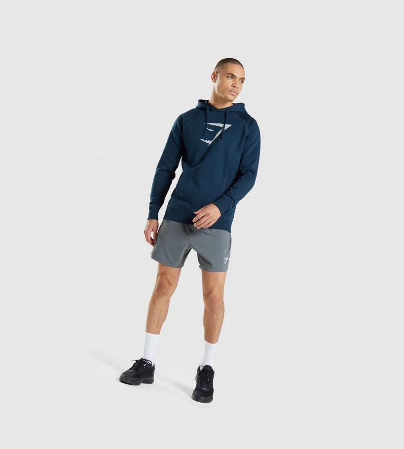 Gymshark Sharkhead Infill Klær Herre Marineblå | GZXNKD743