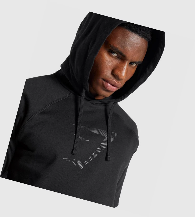 Gymshark Sharkhead Infill Klær Herre Svarte | AVCMIR910