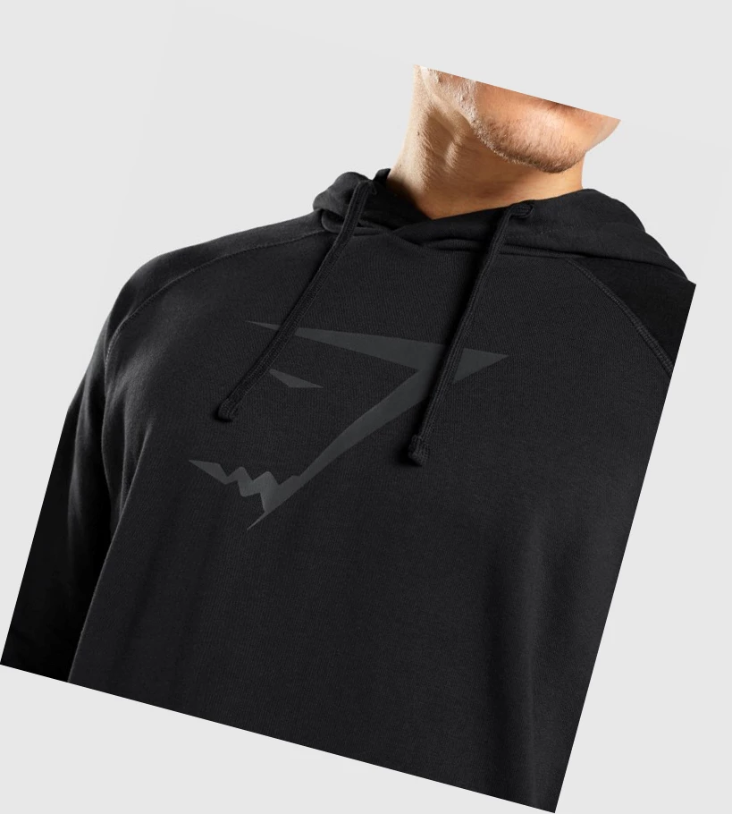 Gymshark Sharkhead Infill Klær Herre Svarte | MHITZQ206