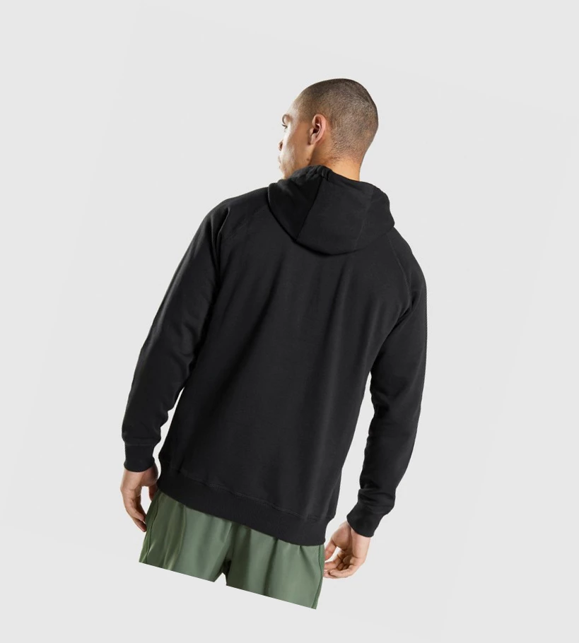 Gymshark Sharkhead Infill Klær Herre Svarte | SAUHYD023