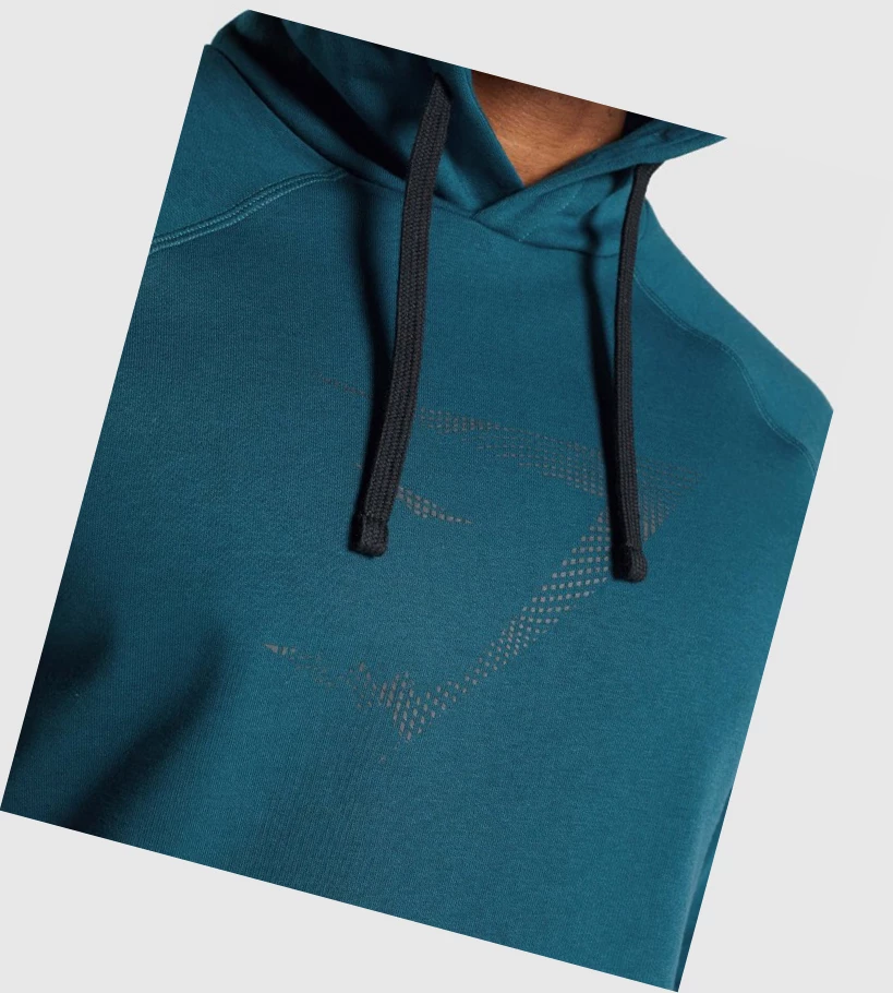 Gymshark Sharkhead Infill Klær Herre Turkis | SQKIWU790