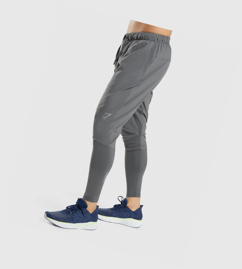 Gymshark Speed Joggebukser Herre Grå | MWGYRX381