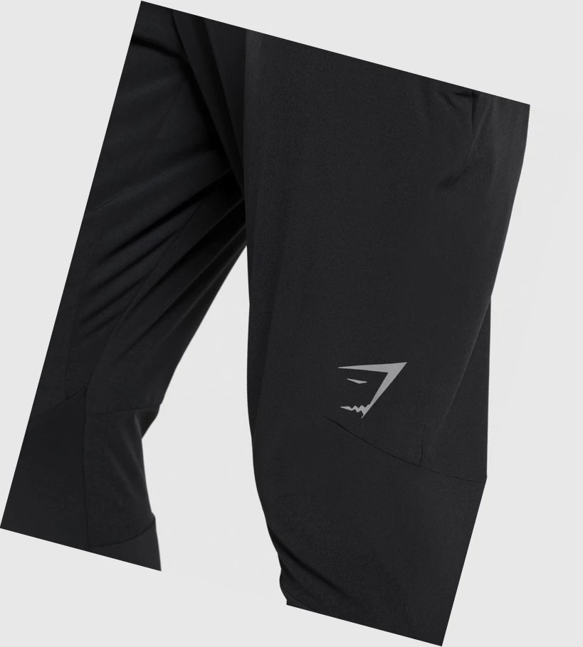 Gymshark Speed Joggebukser Herre Svarte | BHKIEN790