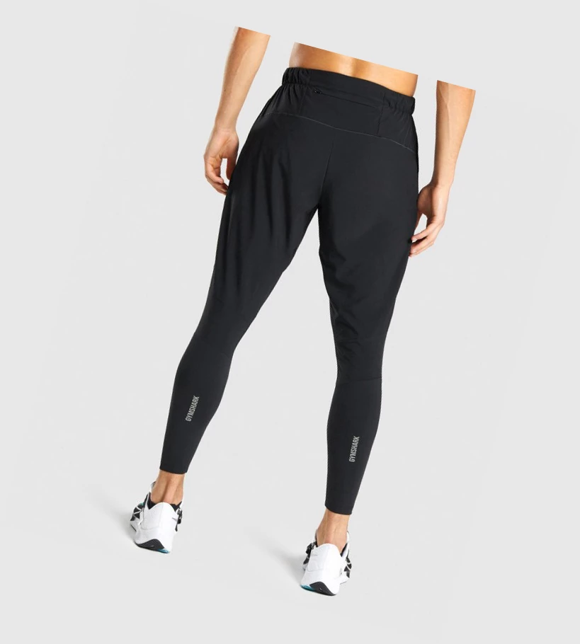 Gymshark Speed Joggebukser Herre Svarte | KRVBNC409