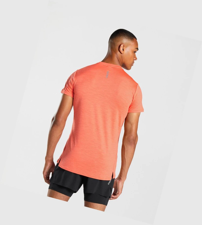 Gymshark Speed T-skjorte Herre Oransje | JVTAYQ874