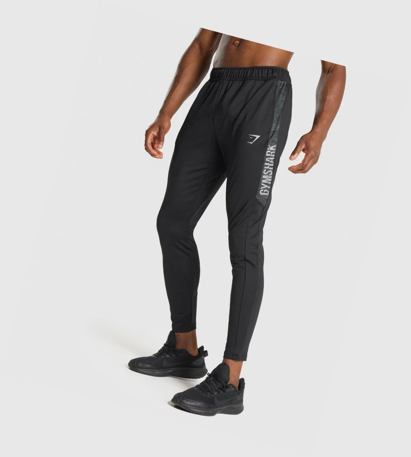 Gymshark Sports Joggebukser Herre Svarte | BOMTWL417