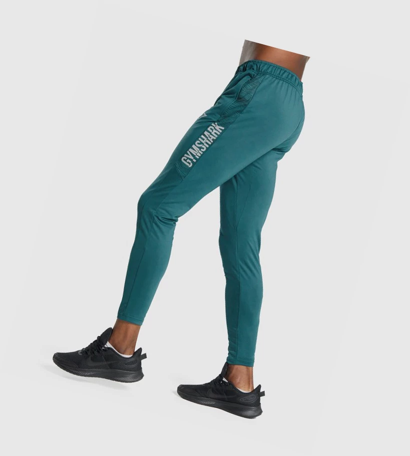 Gymshark Sports Joggebukser Herre Turkis | QBHMCY019