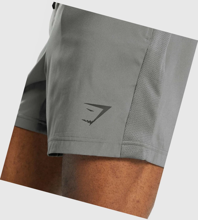 Gymshark Sports Shorts Herre Grå | TGXNFO503