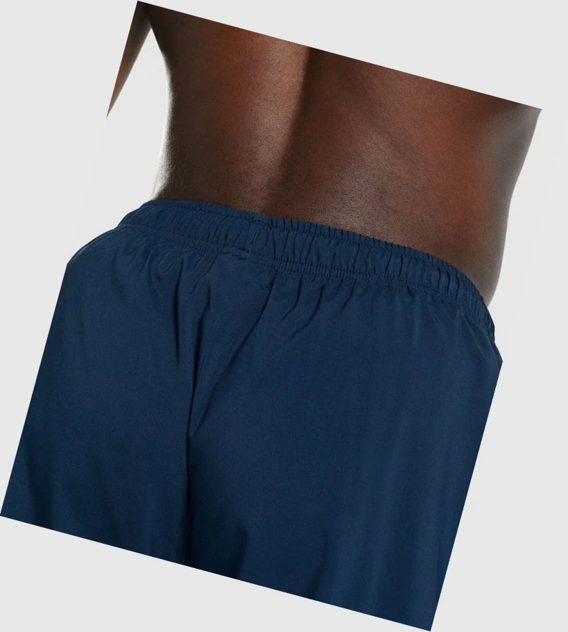 Gymshark Sports Shorts Herre Marineblå | IXPMDE920