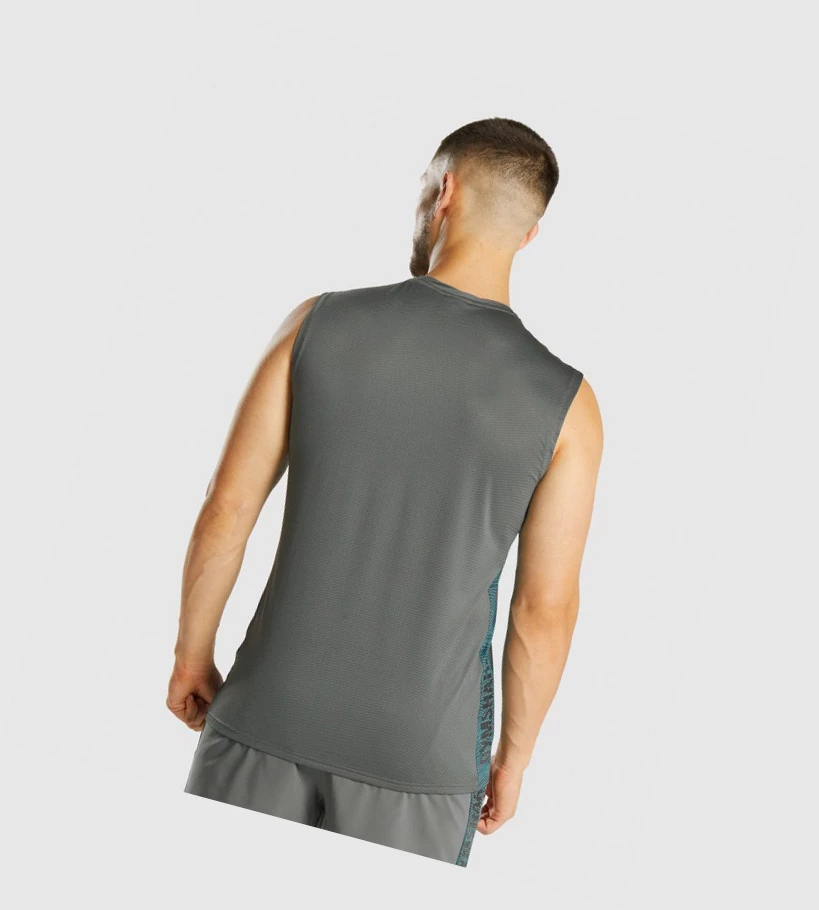 Gymshark Sports Singlet Herre Grå | LPWIQZ187