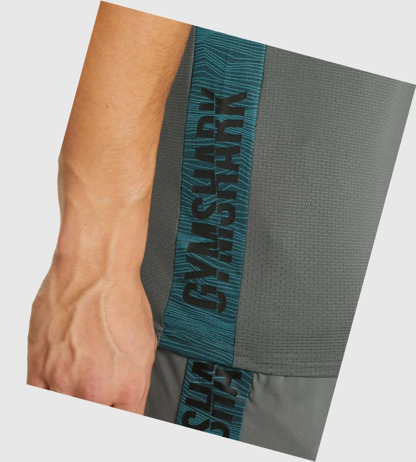 Gymshark Sports Singlet Herre Grå | LPWIQZ187