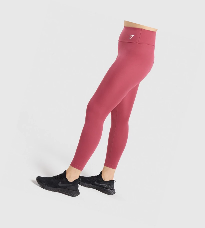 Gymshark Trenings High Waisted Leggings Dame Rosa | OXSRZG369