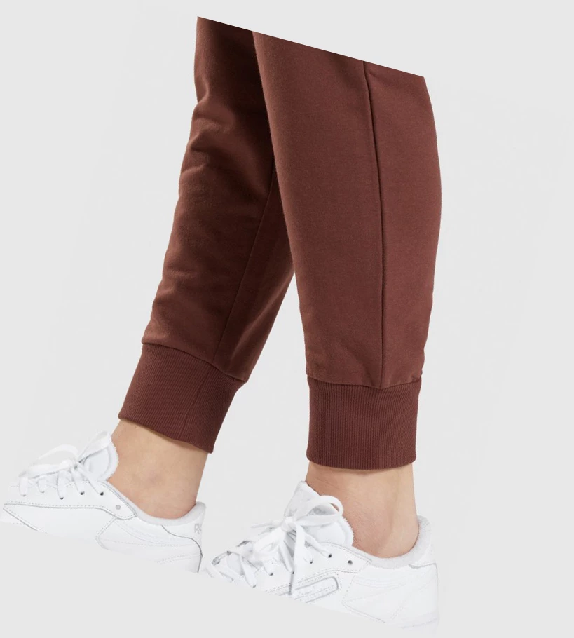 Gymshark Trenings Joggebukser Dame Rosa Brune | KCRQVB267