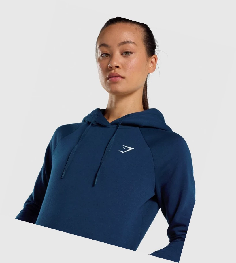 Gymshark Trenings Klær Dame Marineblå | YVKWZH567