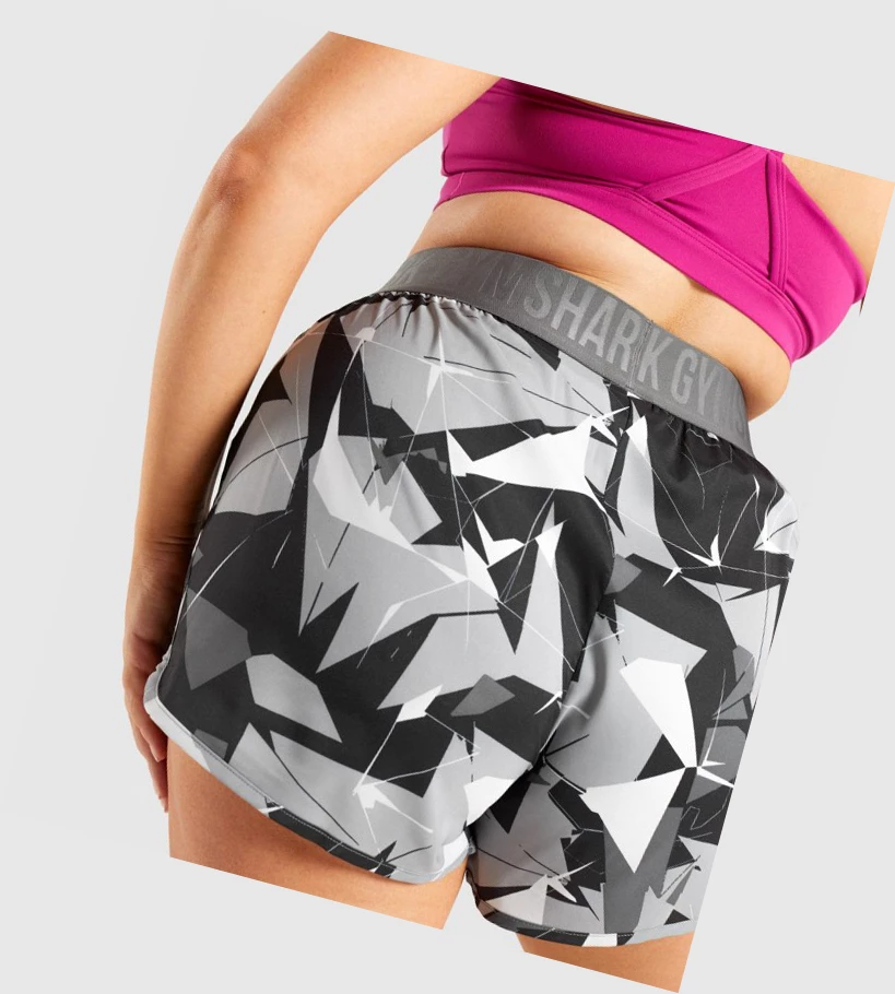 Gymshark Trenings Loose Fit Shorts Dame Svarte | KQDFXY261