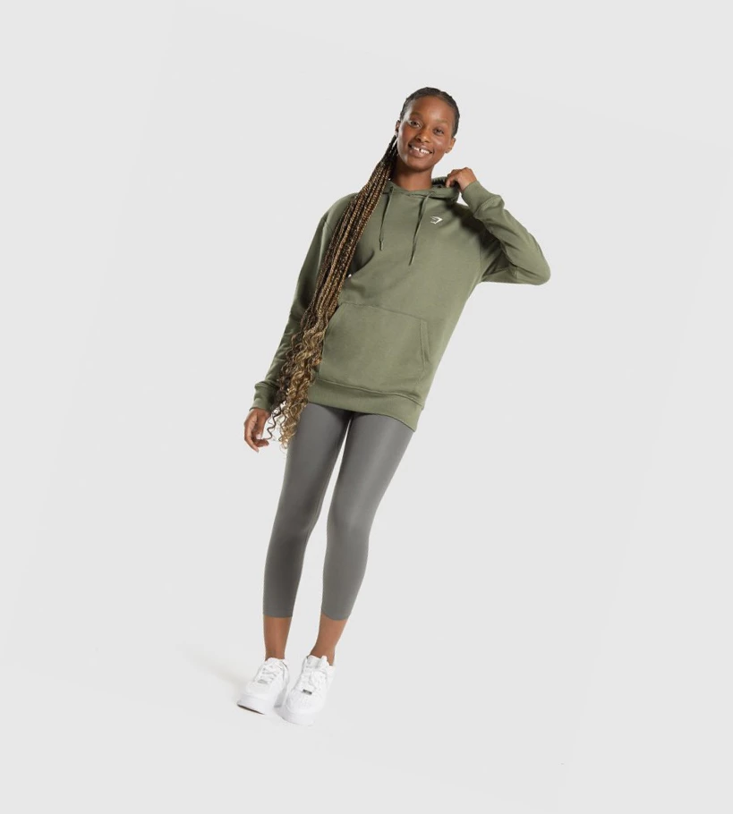 Gymshark Trenings Oversized Klær Dame Grønn | MHPWDZ973