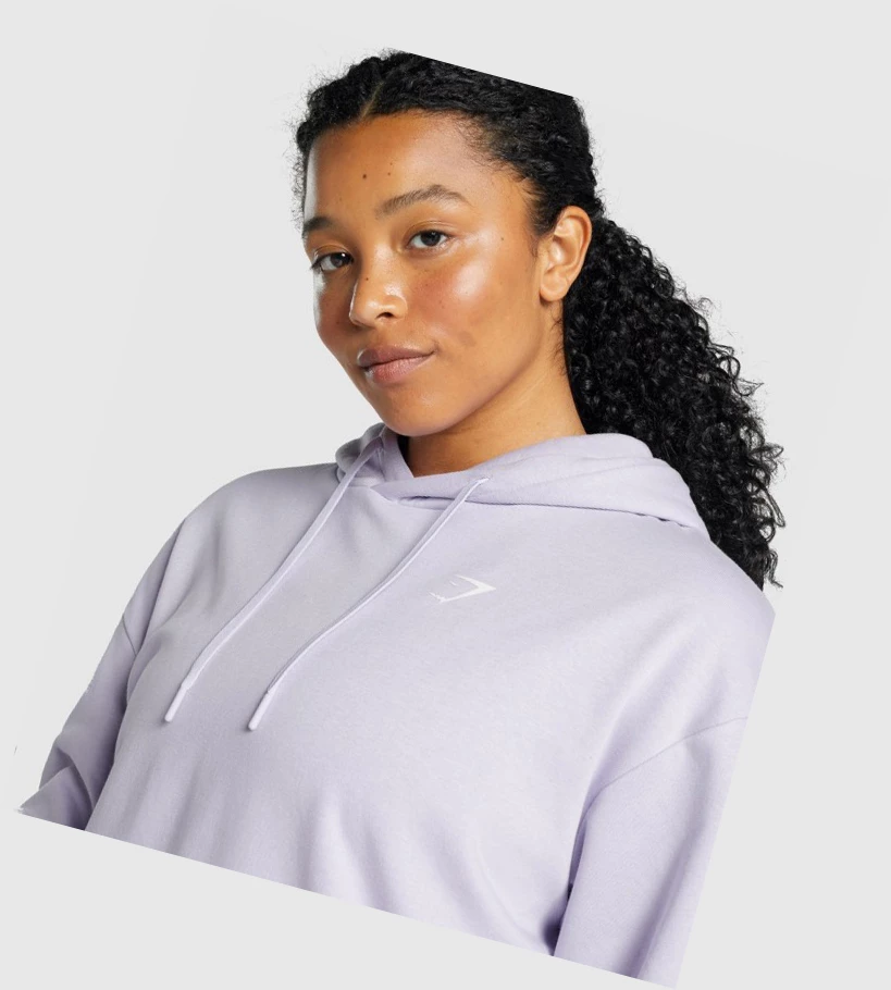 Gymshark Trenings Oversized Klær Dame Lyse Lilla | EBUHXZ936