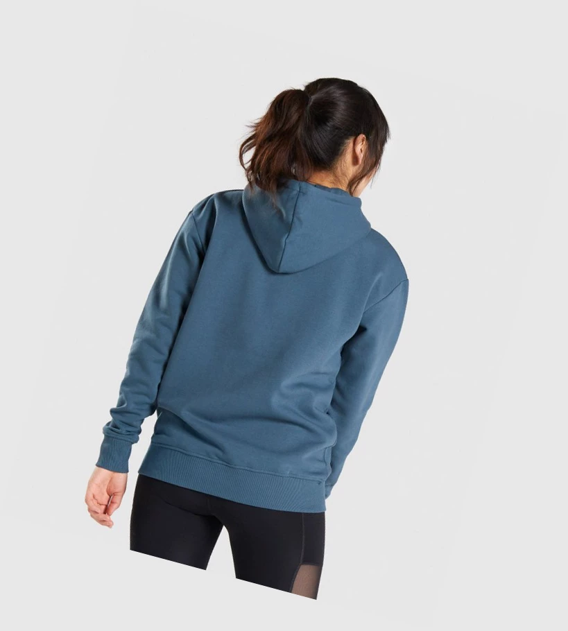 Gymshark Trenings Oversized Klær Dame Turkis | JKOQNW852