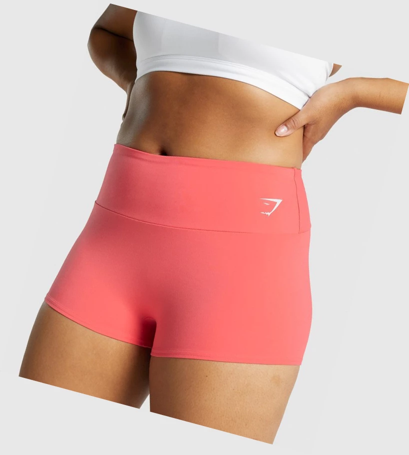 Gymshark Trenings Quad Shorts Dame Rosa | WNYUMA197