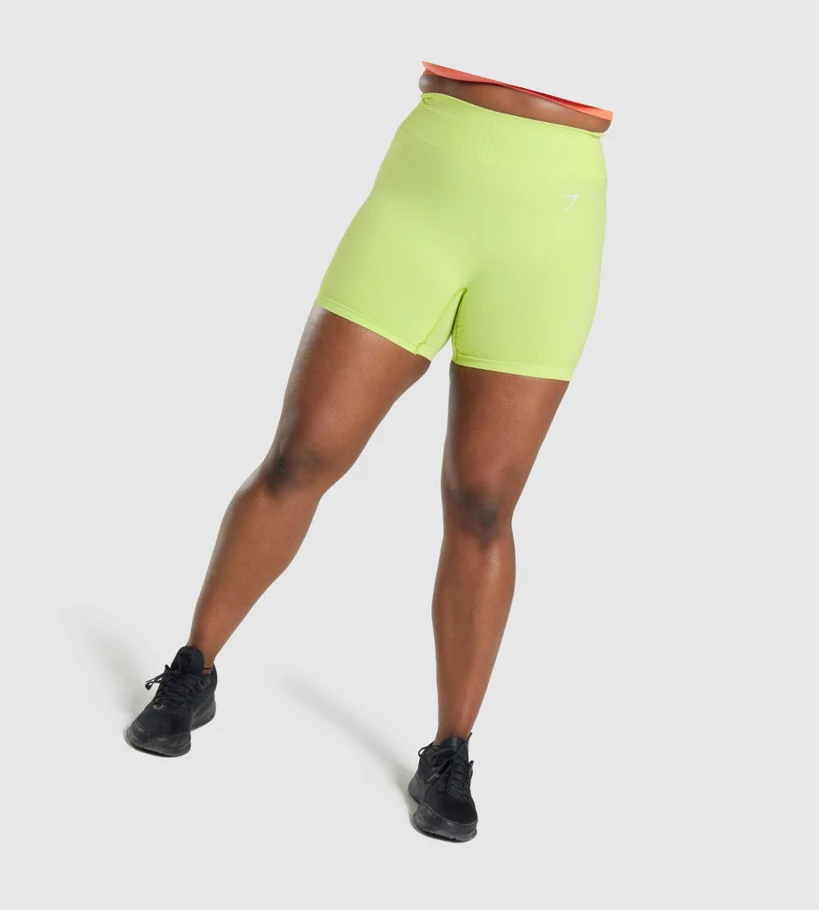 Gymshark Vital Seamless 2.0 Shorts Dame Gul | ATPGOY247