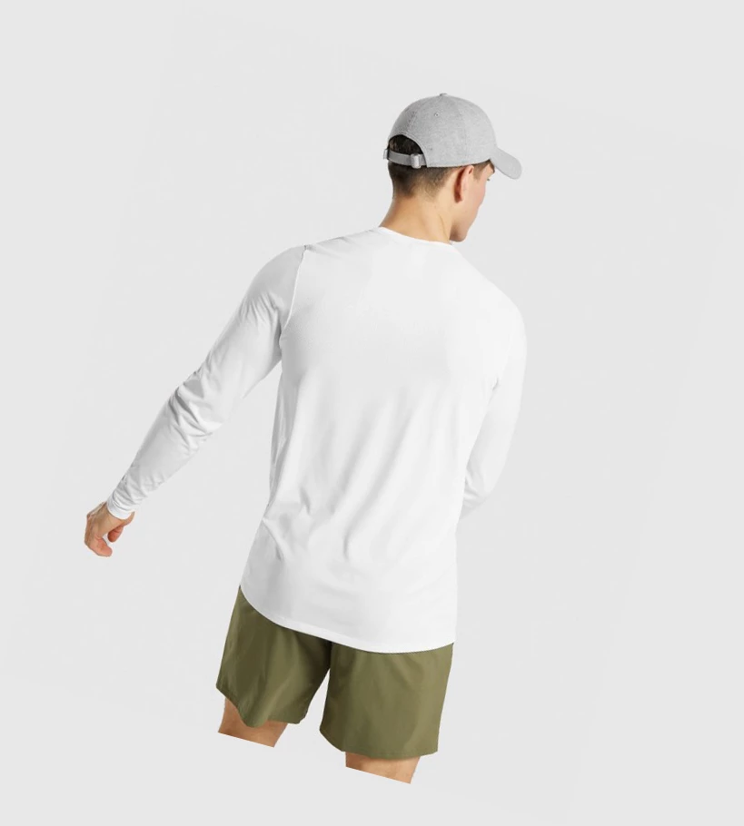 Gymshark Vital T-skjorte Herre Hvite | CWUVDL403