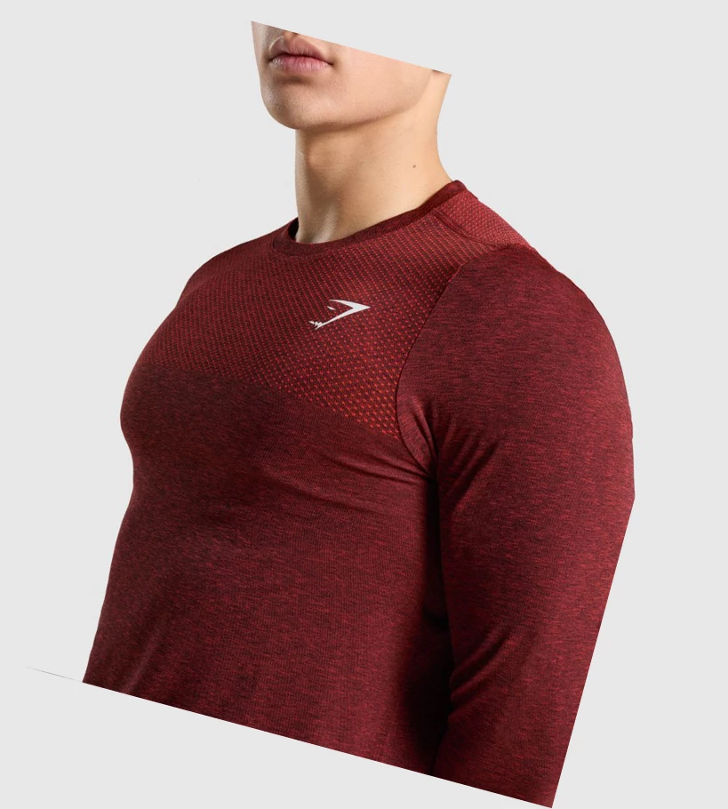 Gymshark Vital T-skjorte Herre Rød | UCIMTF207