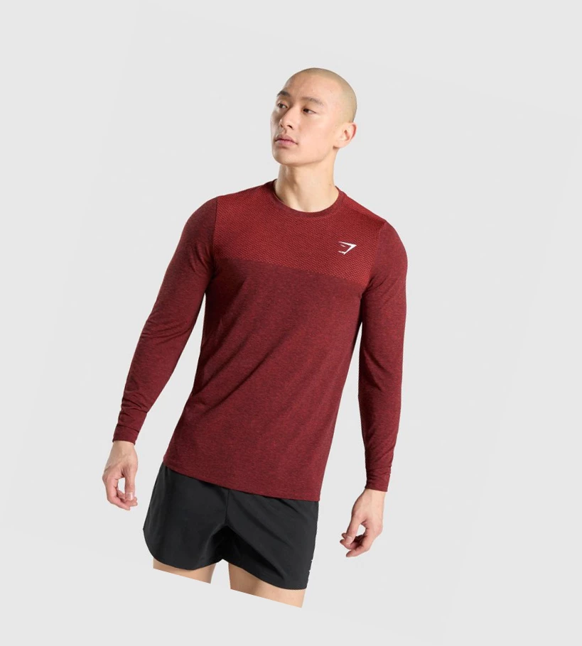 Gymshark Vital T-skjorte Herre Rød | UCIMTF207