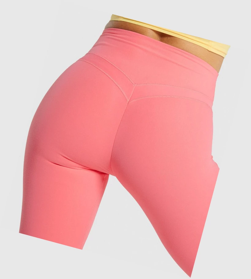 Gymshark Whitney High Rise High Waisted Leggings Dame Rosa | CTKWLP275