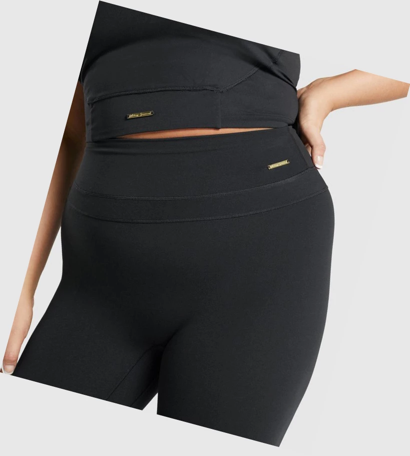 Gymshark Whitney High Rise High Waisted Leggings Dame Svarte | QNCYAL750