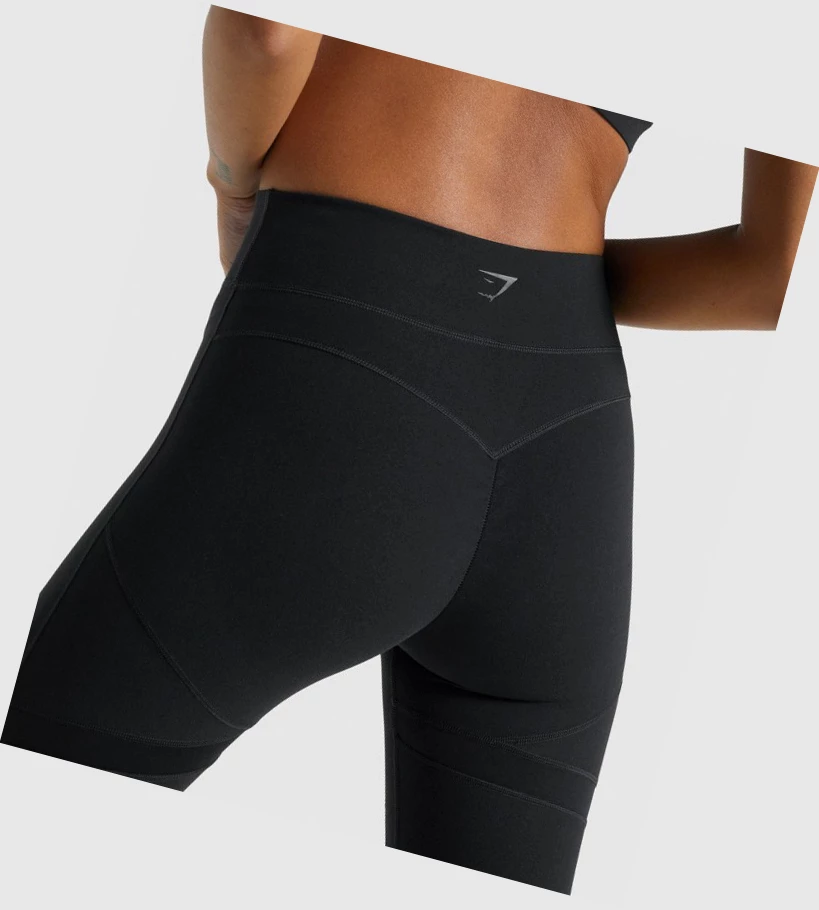 Gymshark Whitney Mesh High Waisted Leggings Dame Svarte | ZVUJCF701