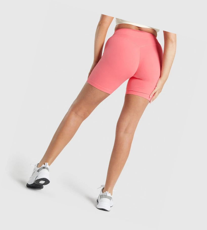 Gymshark Whitney Mesh Shorts Dame Rosa | YIVUQA847