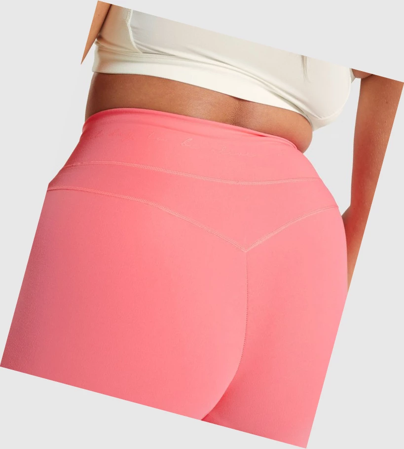 Gymshark Whitney Mesh Shorts Dame Rosa | YIVUQA847